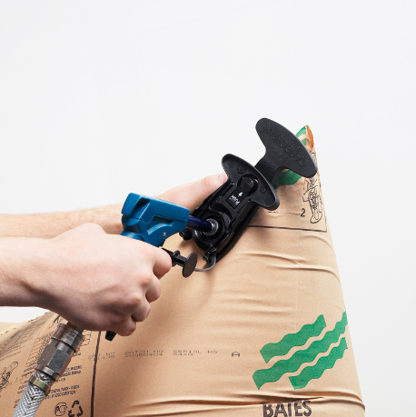 Papier-Stausäcke – Bates Reuse wiederverwendbar aus 2-lagigem Kraftpapier