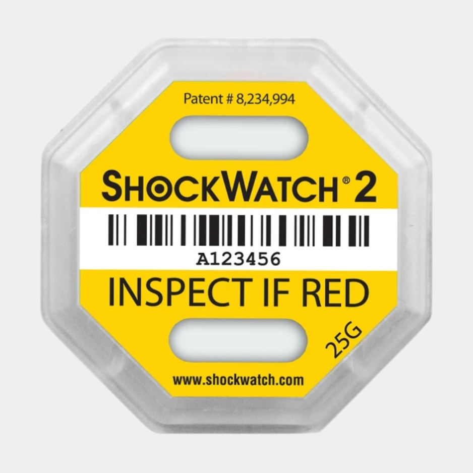 ShockWatch 2 – mechanischer Stoßindikator zur Transportüberwachung
