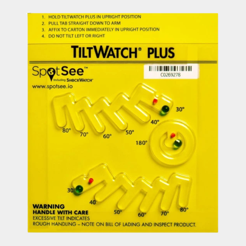 TiltWatch Plus – Neigungsindikator zur Transportüberwachung