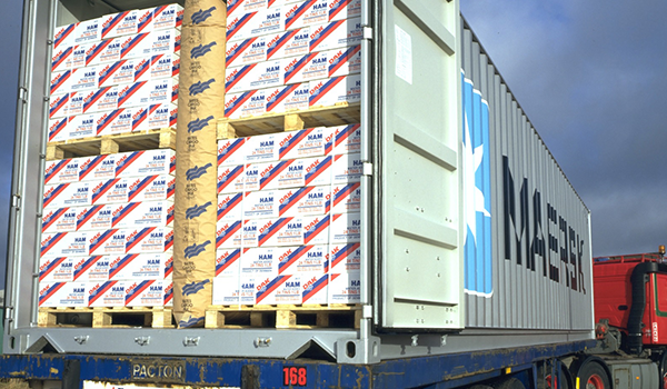 Formschluss im Container – Sicherung durch formschlüssige Ladung