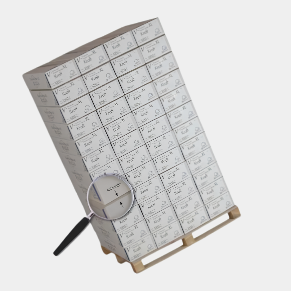 Antirutschpapier 110 g/m² – Rutschhemmende Zwischenlage für Paletten
