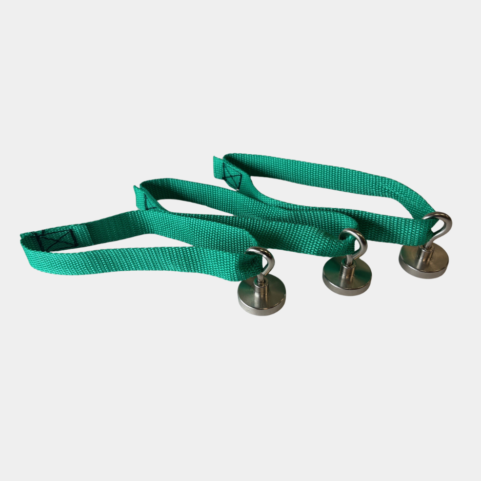 Containermagnet mit Schlaufe Haltekraft 30 kg - Ø 32 mm