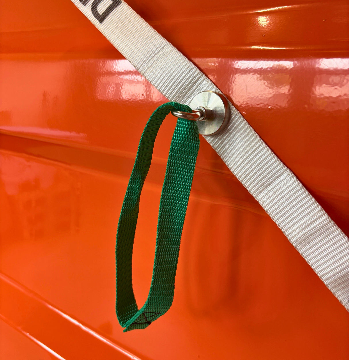 Containermagnet mit Schlaufe Haltekraft 30 kg - Ø 32 mm