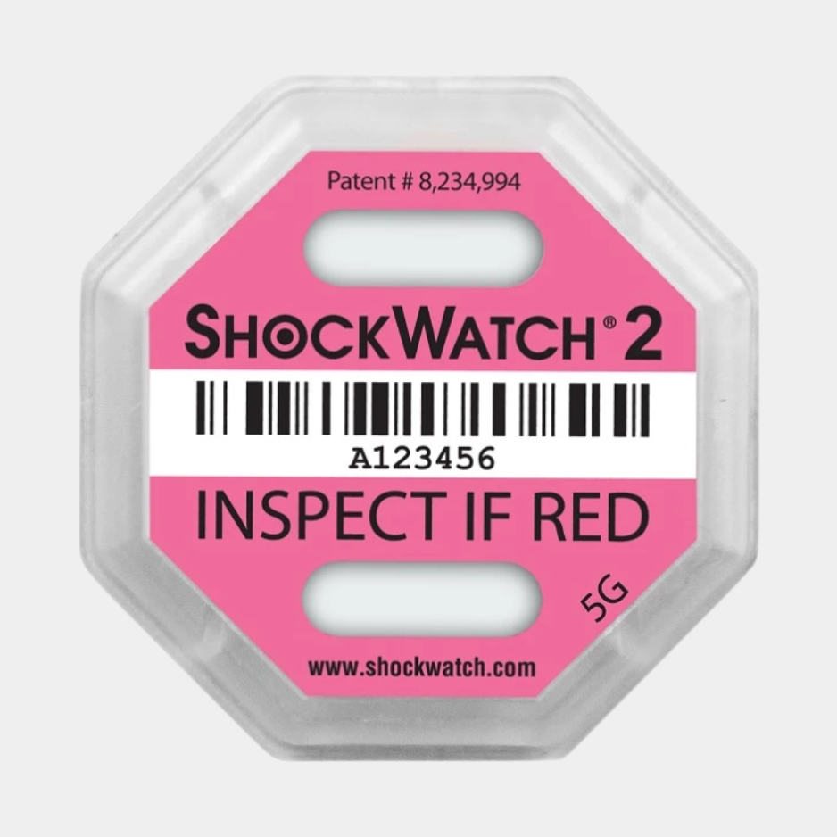 ShockWatch 2 – mechanischer Stoßindikator zur Transportüberwachung