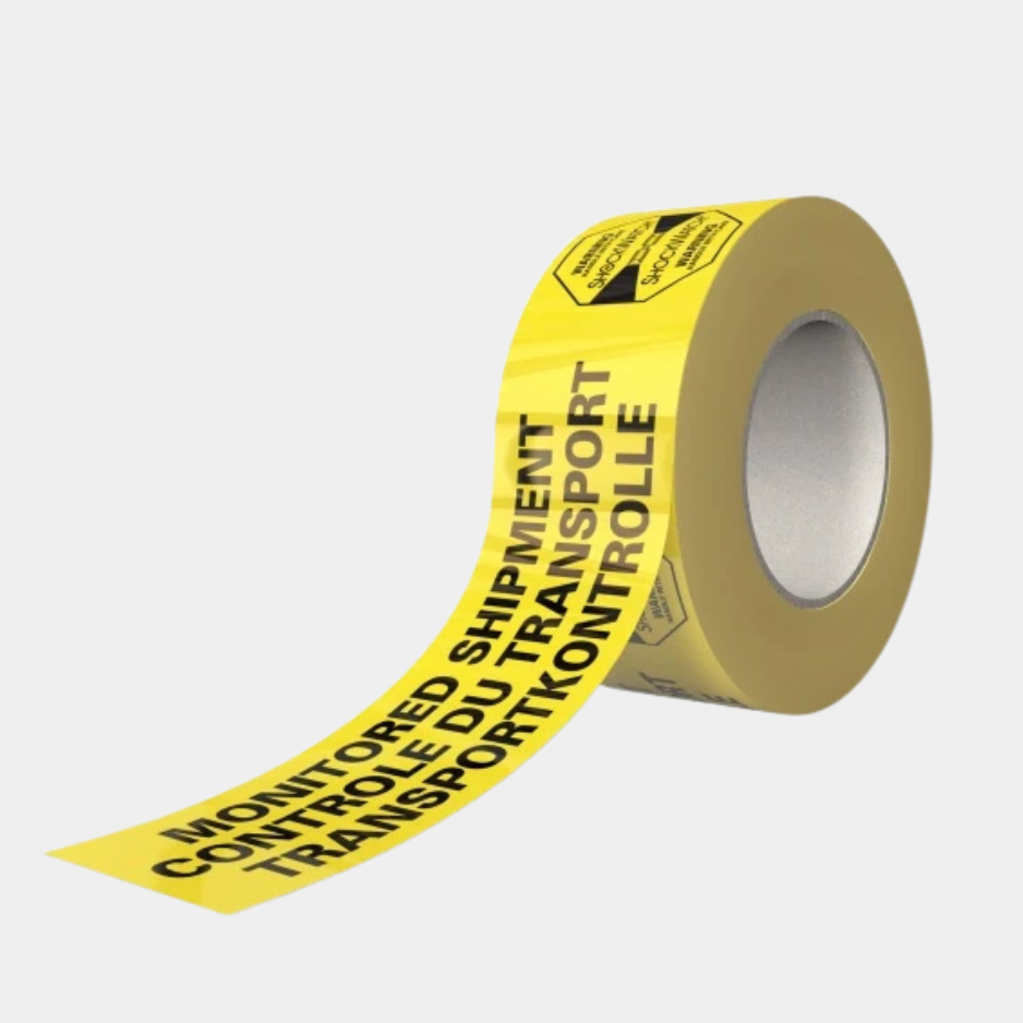 ShockWatch Warnklebeband – selbstklebendes Warning Tape für überwachte Transporte