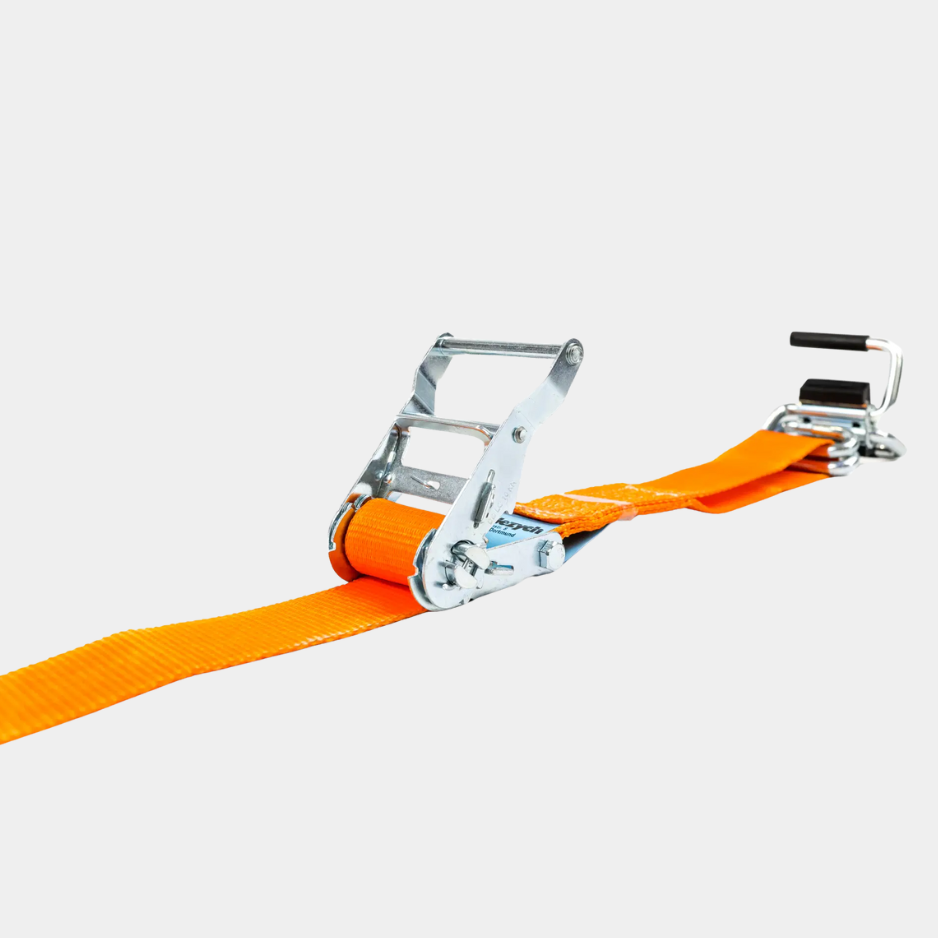 Spanngurt mit Bordwandklemme 500 daN – Druckratsche 3,5 m