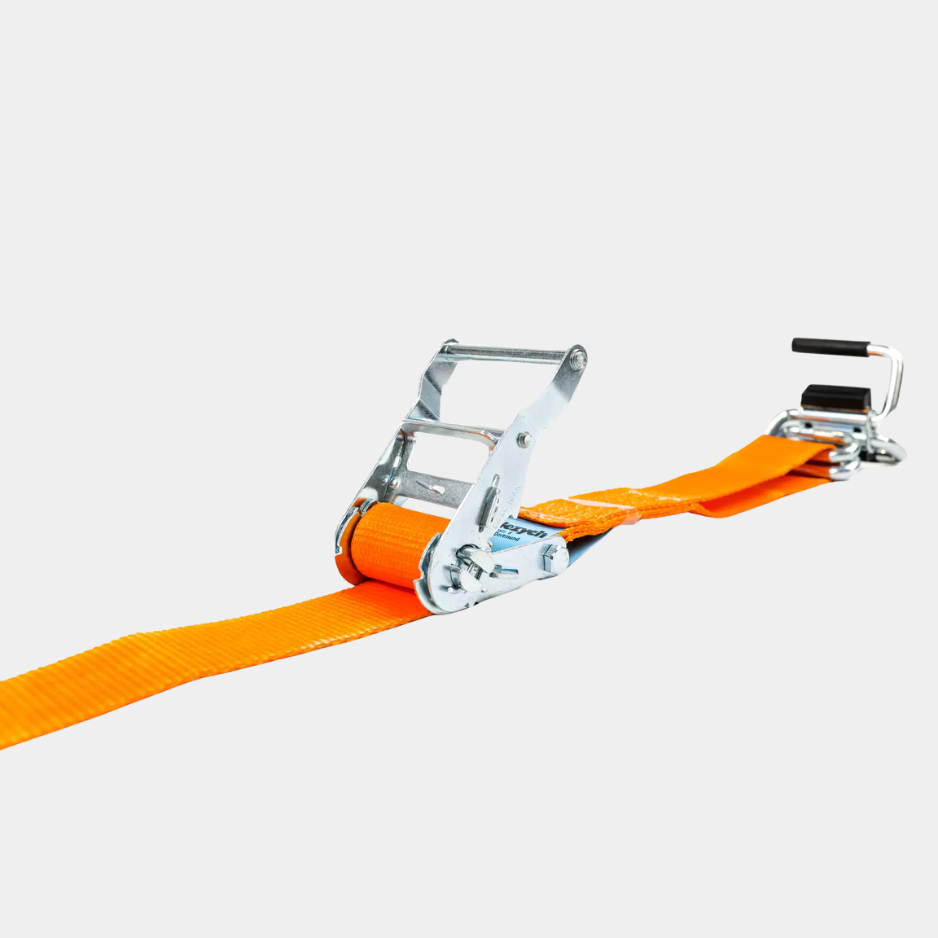 Spanngurt mit Bordwandklemme 500 daN – Druckratsche 3,5 m