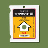 TiltWatch XTR – mechanischer Neigungs-/Kippindikator für aufrechten Transport