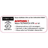 TiltWatch XTR – mechanischer Neigungs-/Kippindikator für aufrechten Transport