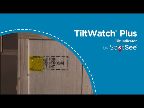 TiltWatch Plus – Neigungsindikator zur Transportüberwachung
